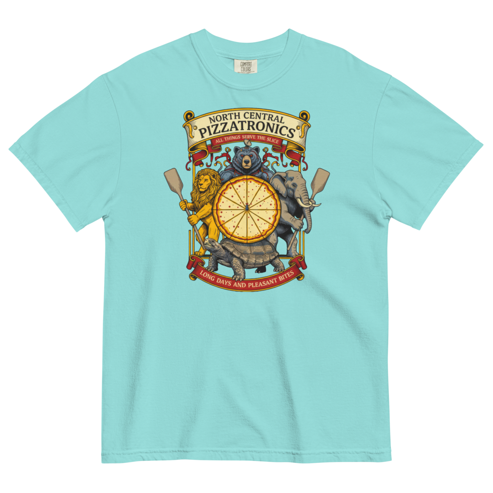 North Central Pizzatronics Heavyweight Tee
