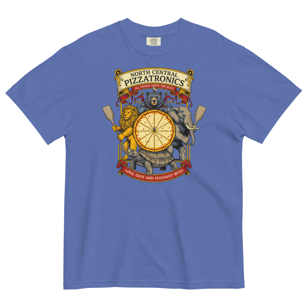 North Central Pizzatronics Heavyweight Tee