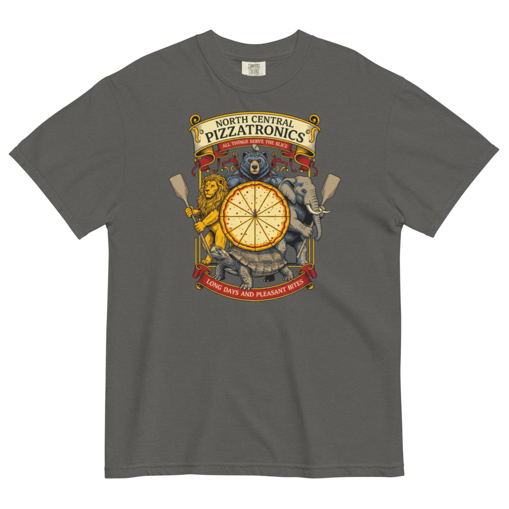 North Central Pizzatronics Heavyweight Tee