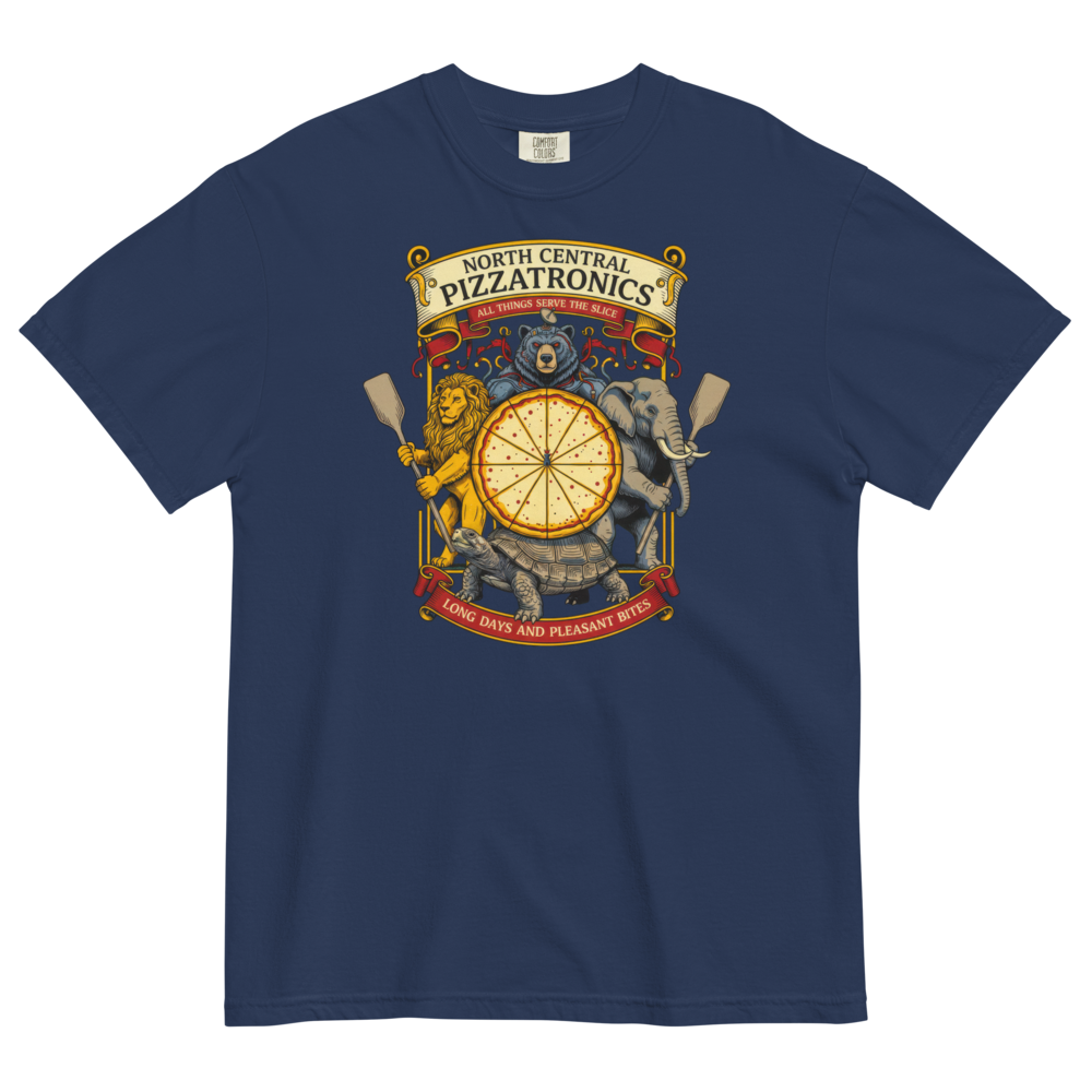 North Central Pizzatronics Heavyweight Tee