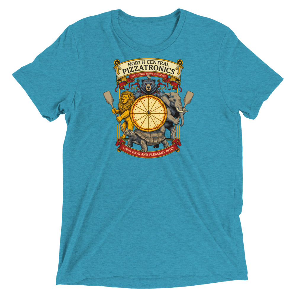 North Central Pizzatronics Triblend Tee