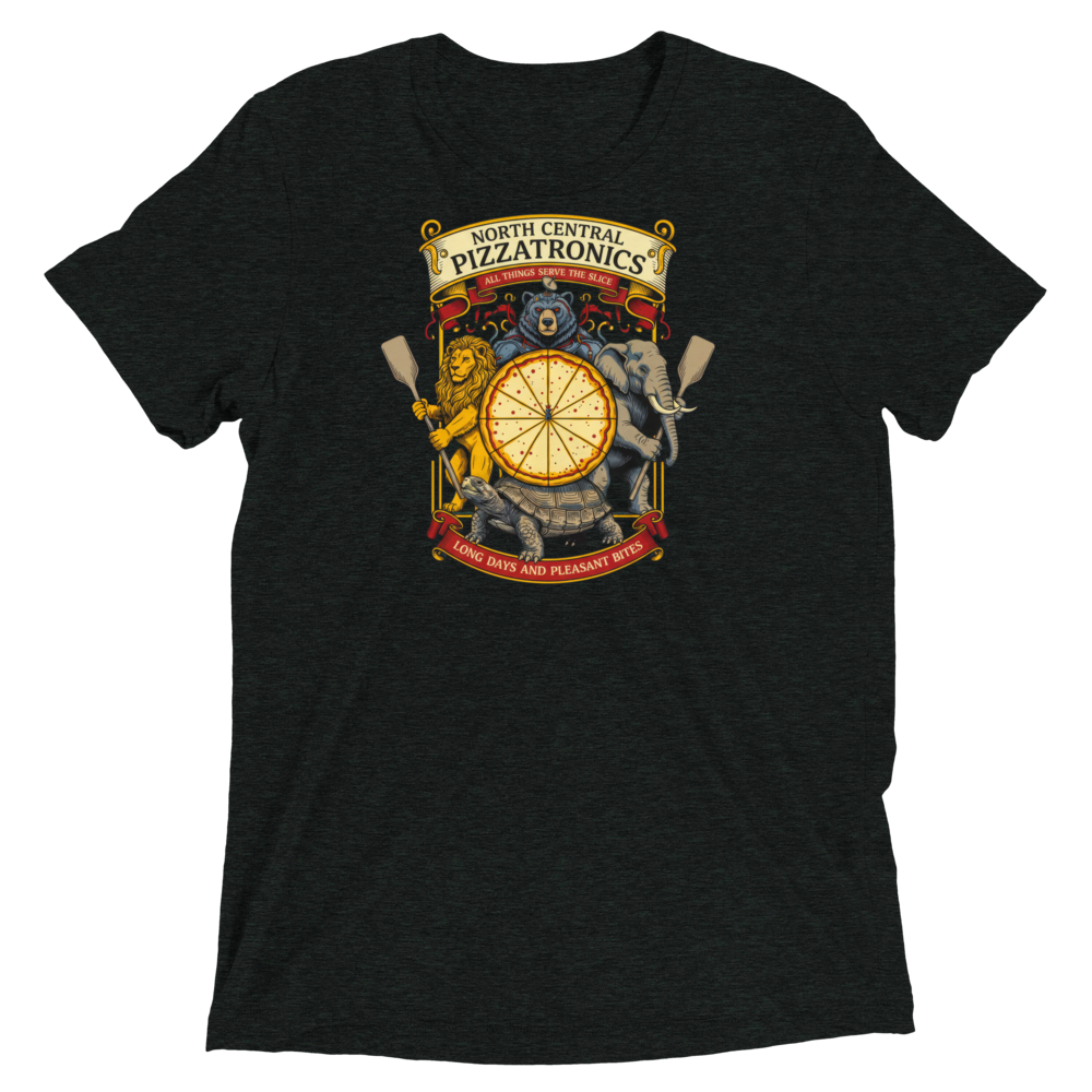North Central Pizzatronics Triblend Tee