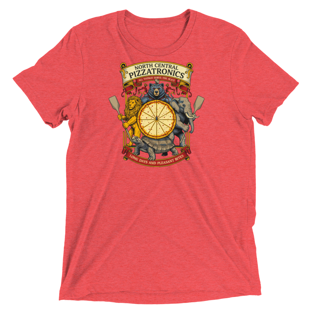 North Central Pizzatronics Triblend Tee