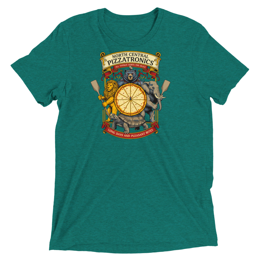 North Central Pizzatronics Triblend Tee