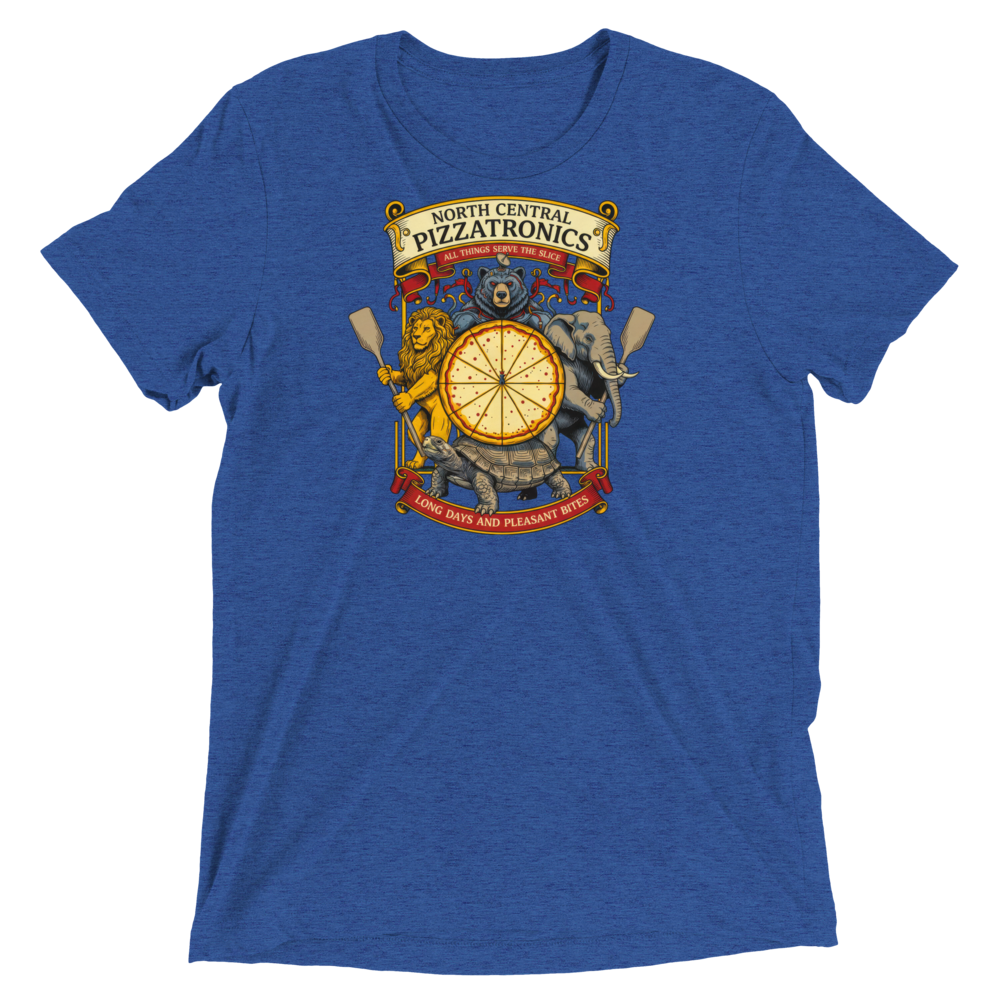 North Central Pizzatronics Triblend Tee