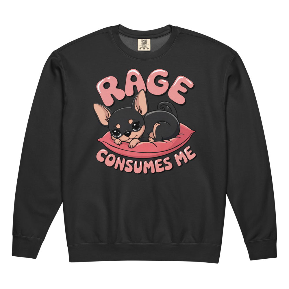 Rage Consumes Me Fleece Sweatshirt