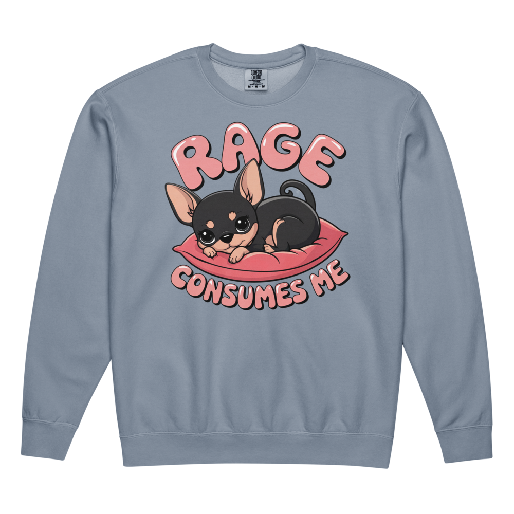 Rage Consumes Me Fleece Sweatshirt