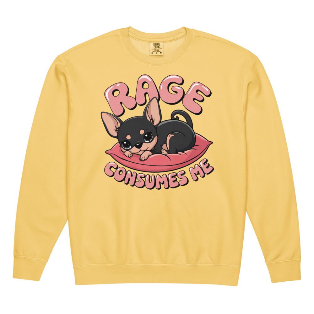 Rage Consumes Me Fleece Sweatshirt