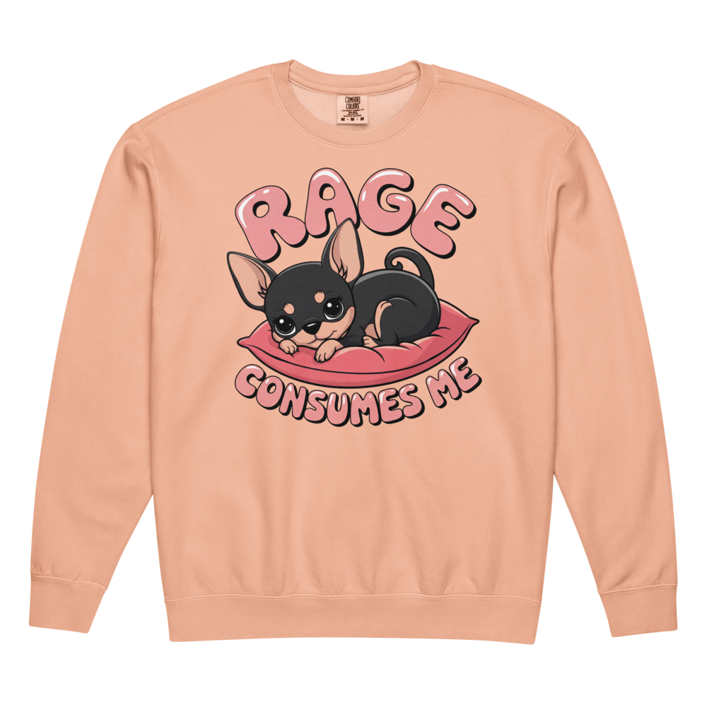 Rage Consumes Me Fleece Sweatshirt