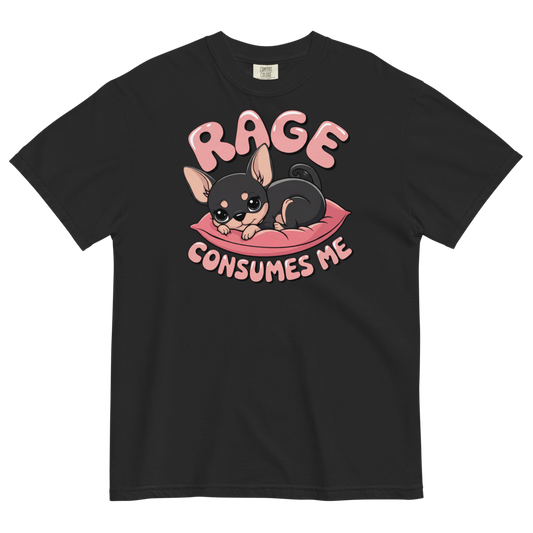 Rage Consumes Me Heavyweight Tee
