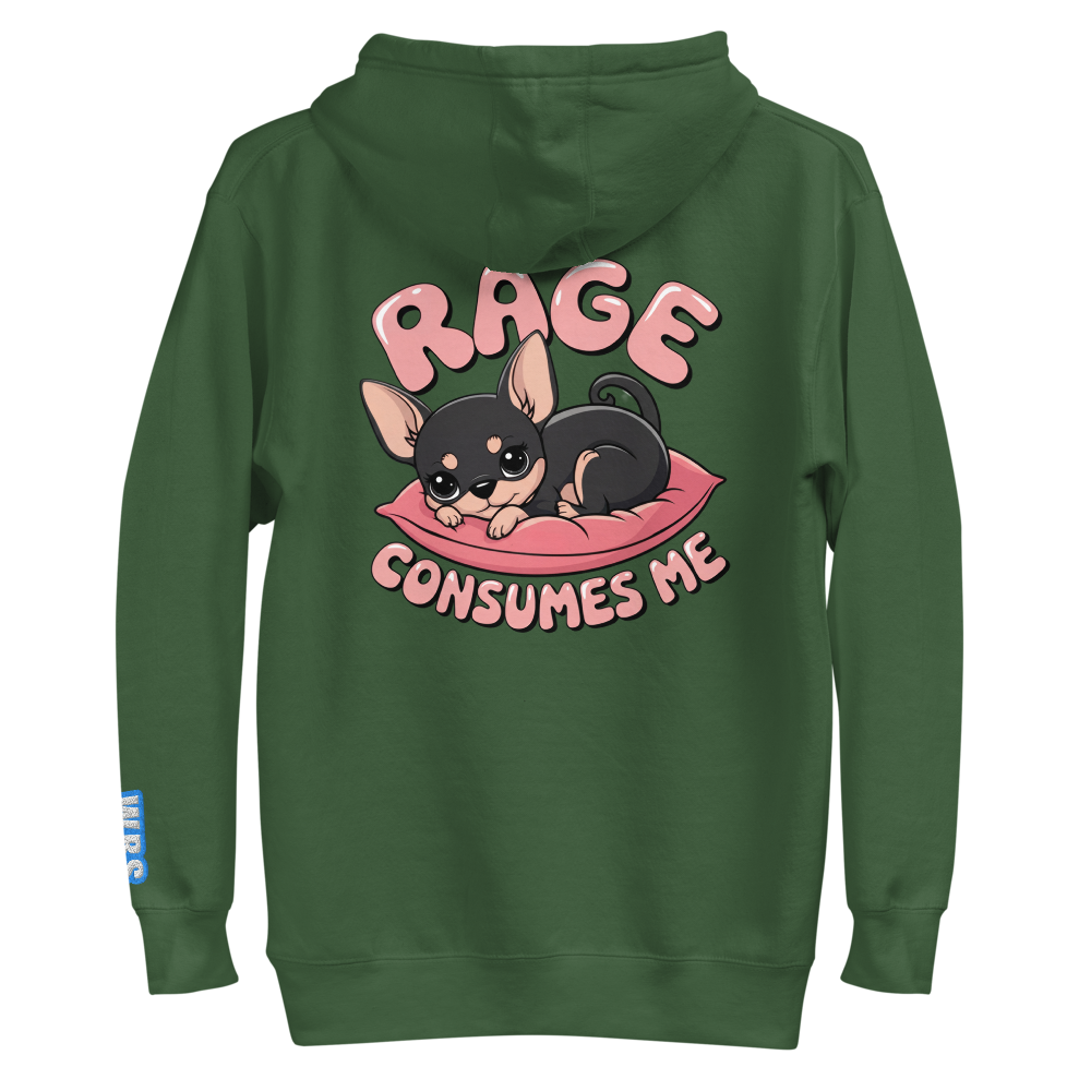 Rage Consumes Me Pullover Hoodie