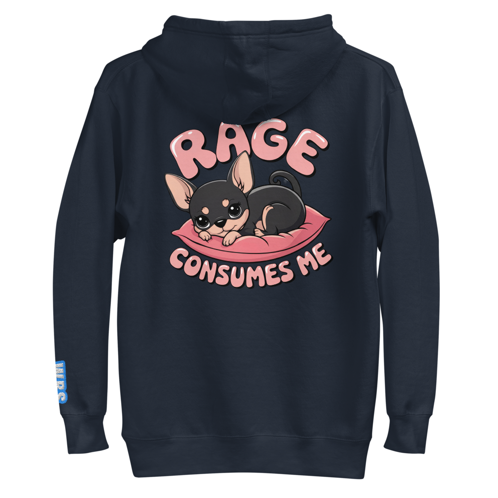 Rage Consumes Me Pullover Hoodie