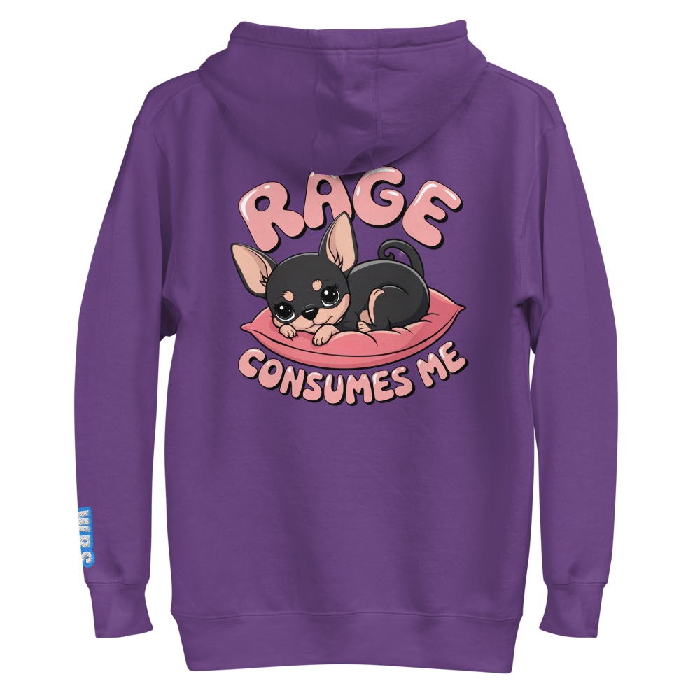Rage Consumes Me Pullover Hoodie