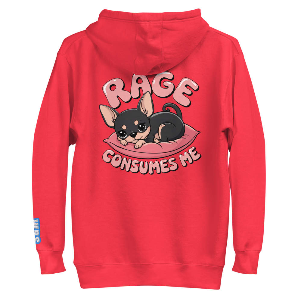 Rage Consumes Me Pullover Hoodie
