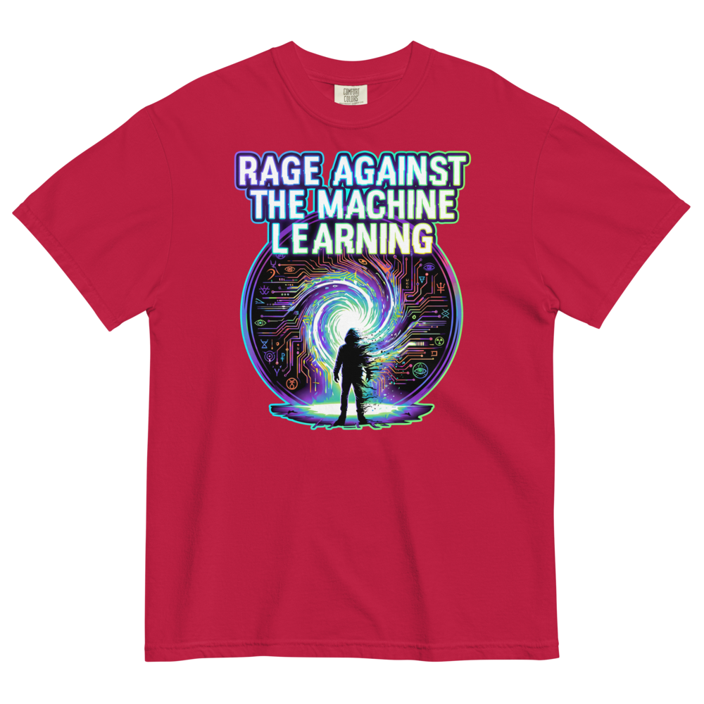 Rage Against The Machine Learning Heavyweight Tee