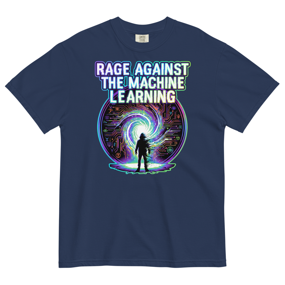 Rage Against The Machine Learning Heavyweight Tee