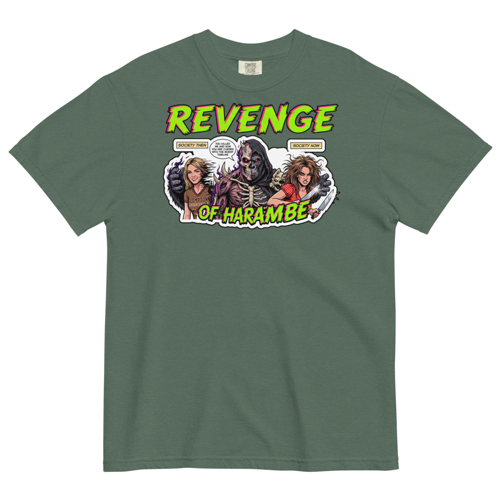 Revenge Of Harambe Heavyweight Tee