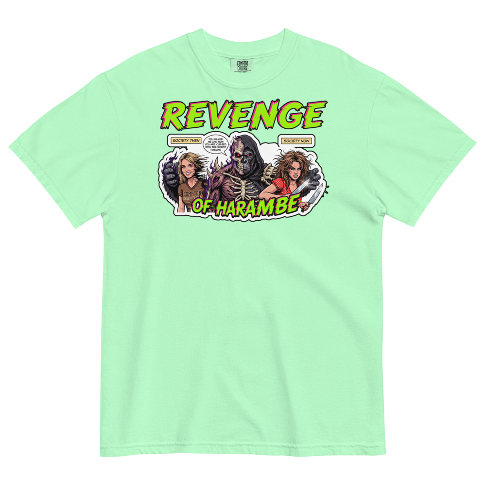 Revenge Of Harambe Heavyweight Tee