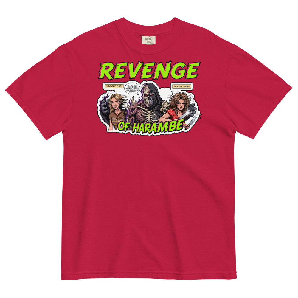 Revenge Of Harambe Heavyweight Tee