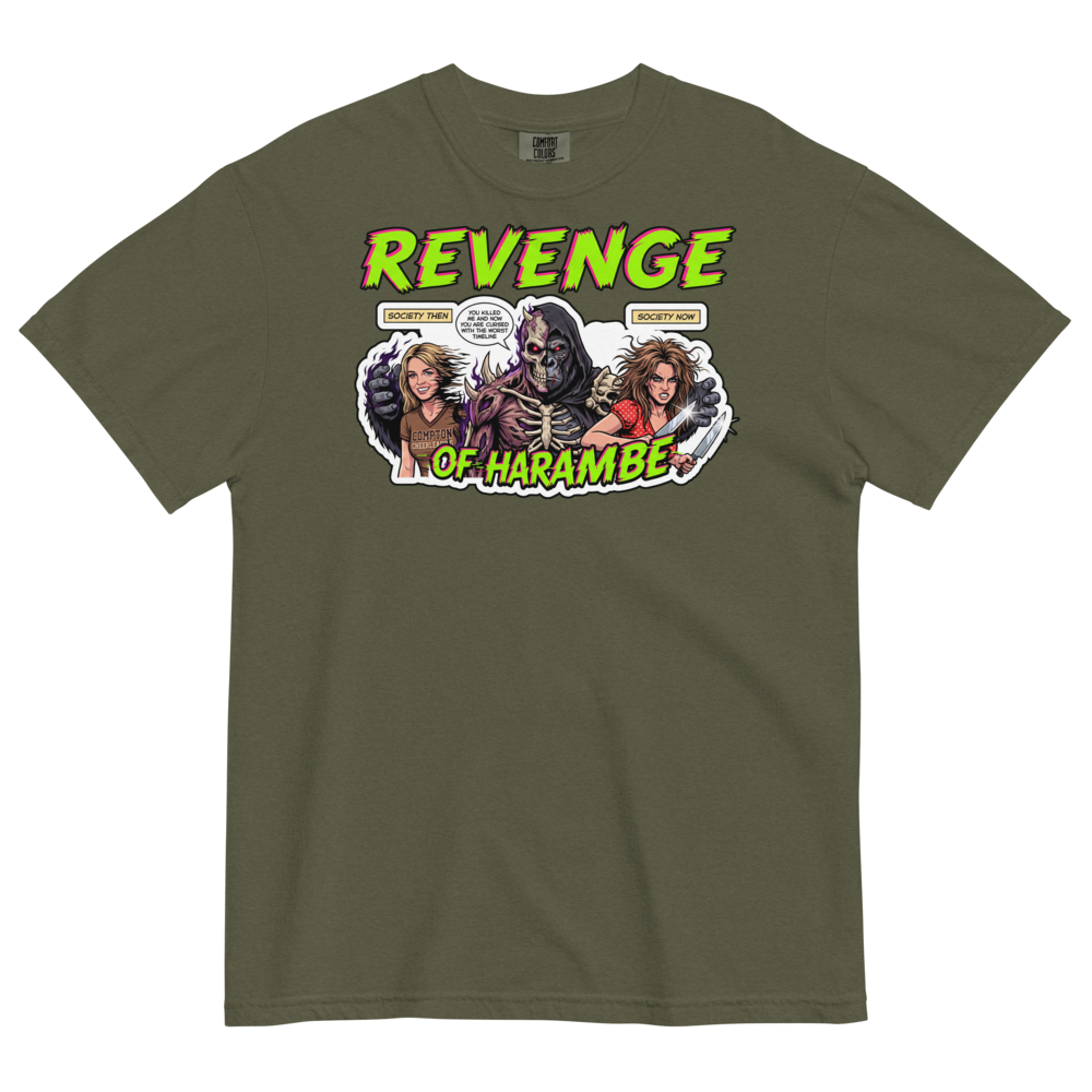 Revenge Of Harambe Heavyweight Tee