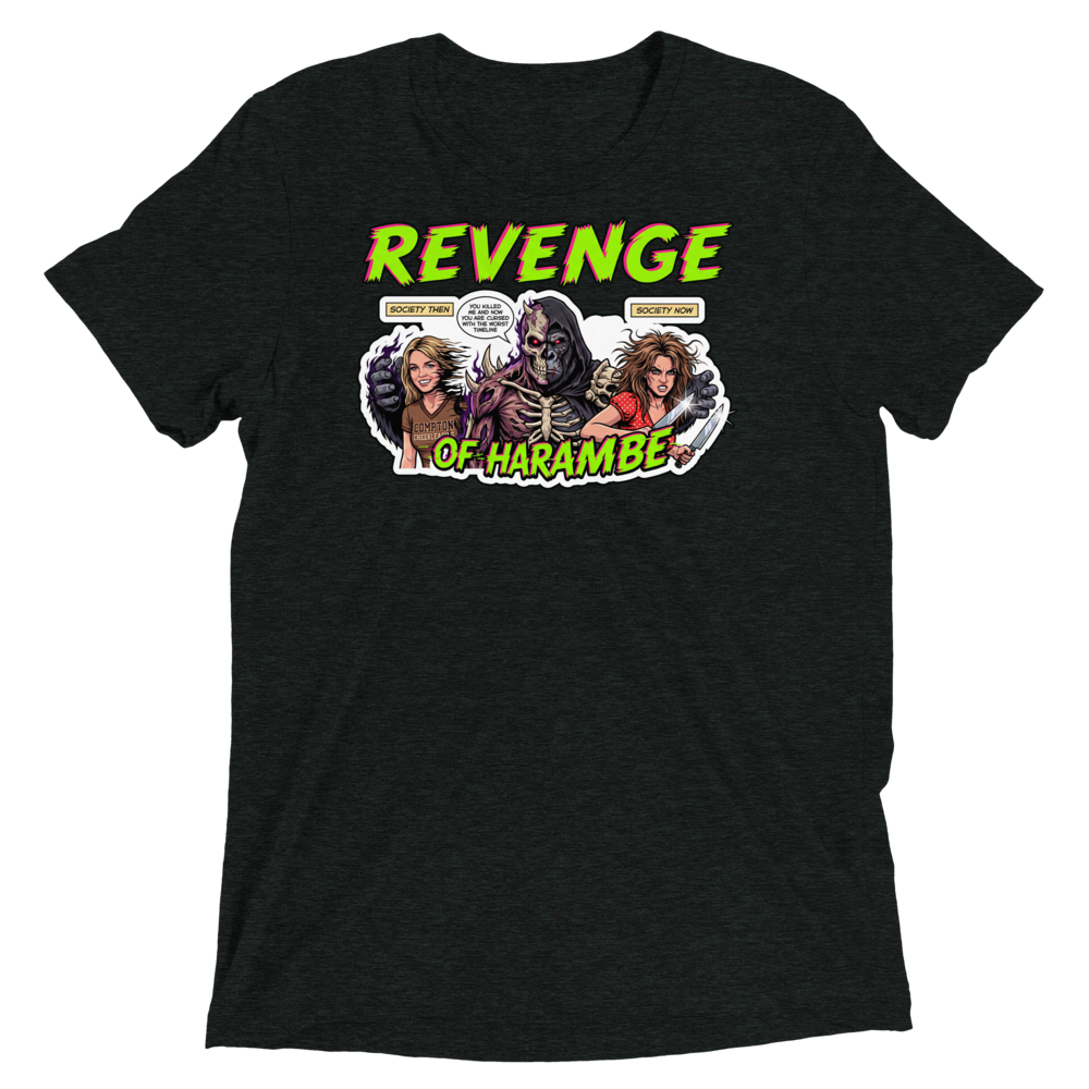 Revenge Of Harambe Triblend Tee