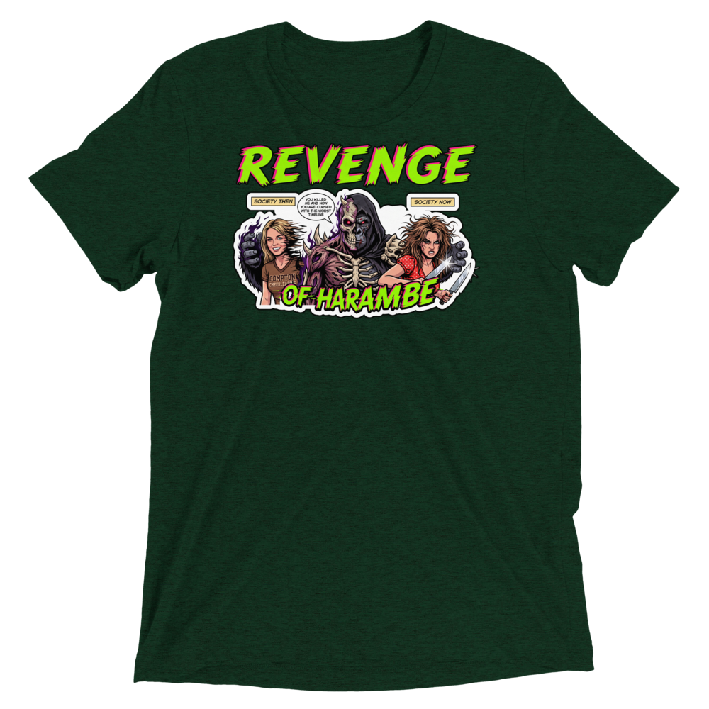 Revenge Of Harambe Triblend Tee
