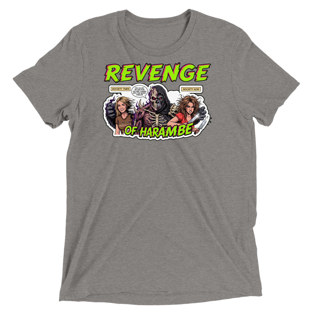 Revenge Of Harambe Triblend Tee