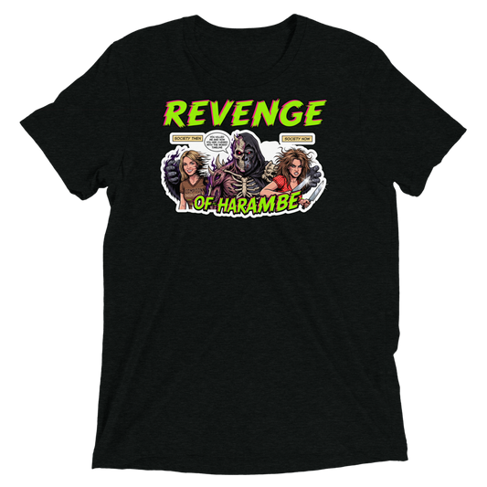 Revenge Of Harambe Triblend Tee