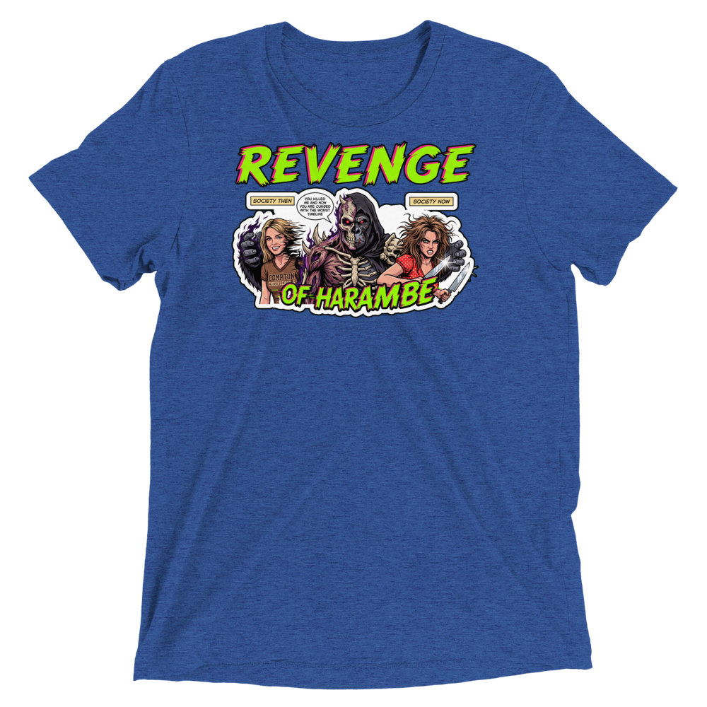 Revenge Of Harambe Triblend Tee