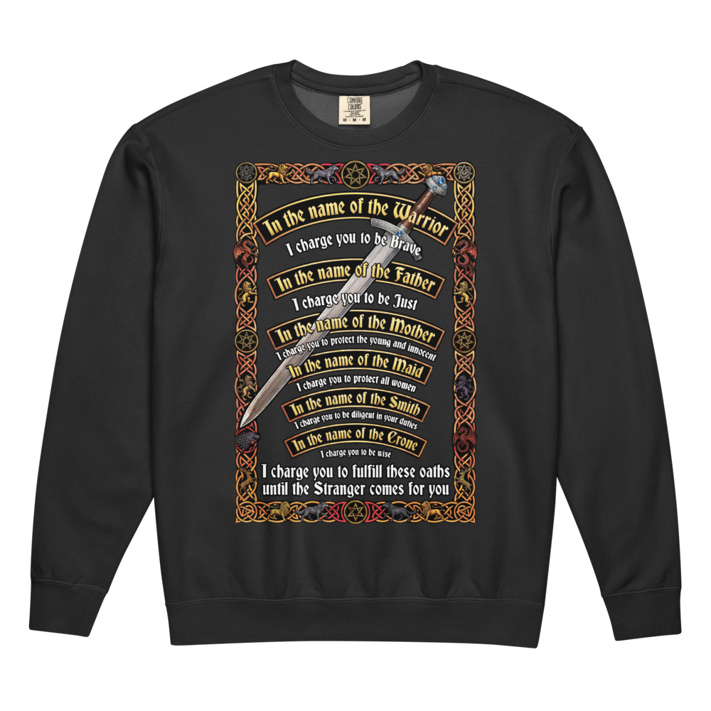 A Knight's Charge Fleece Sweatshirt