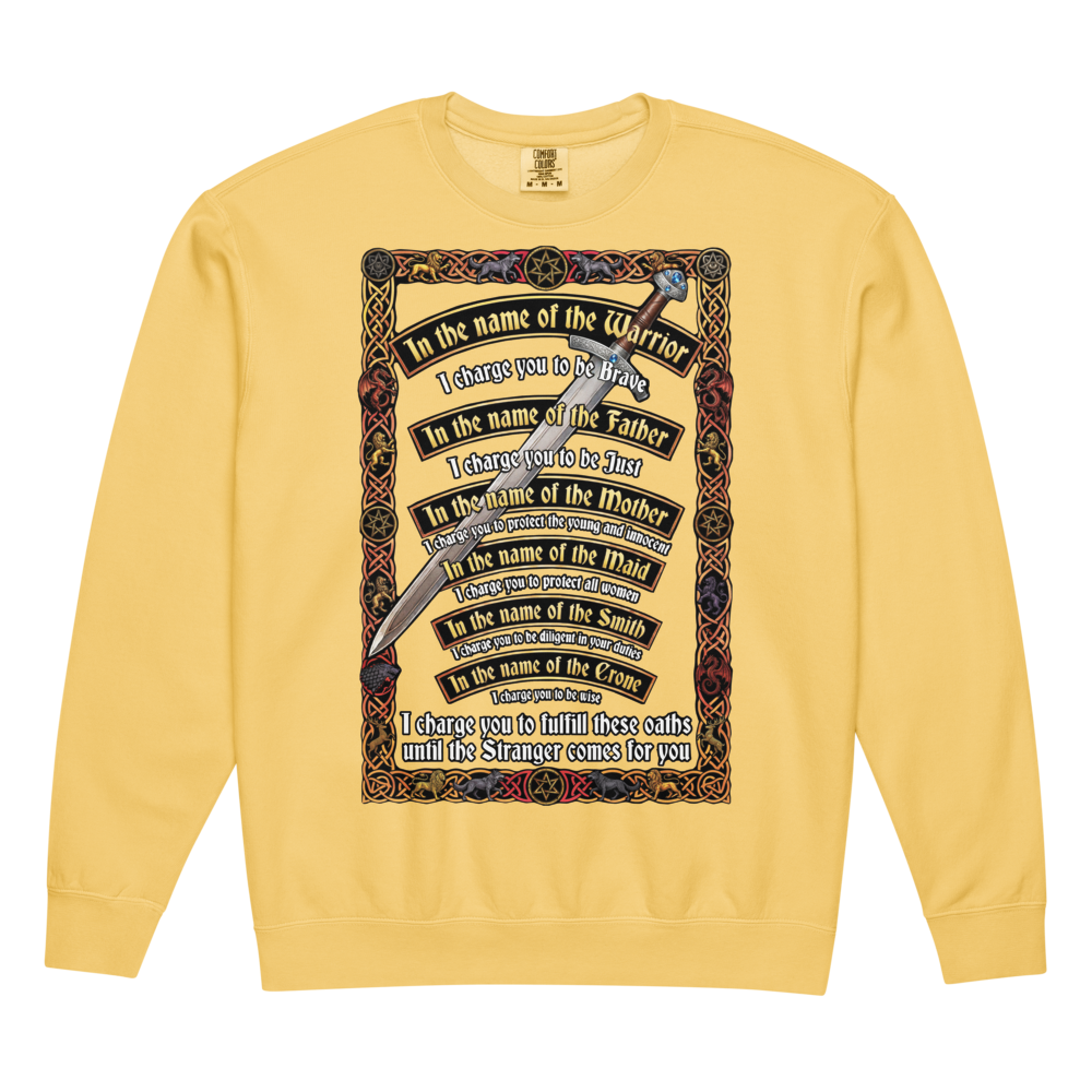 A Knight's Charge Fleece Sweatshirt