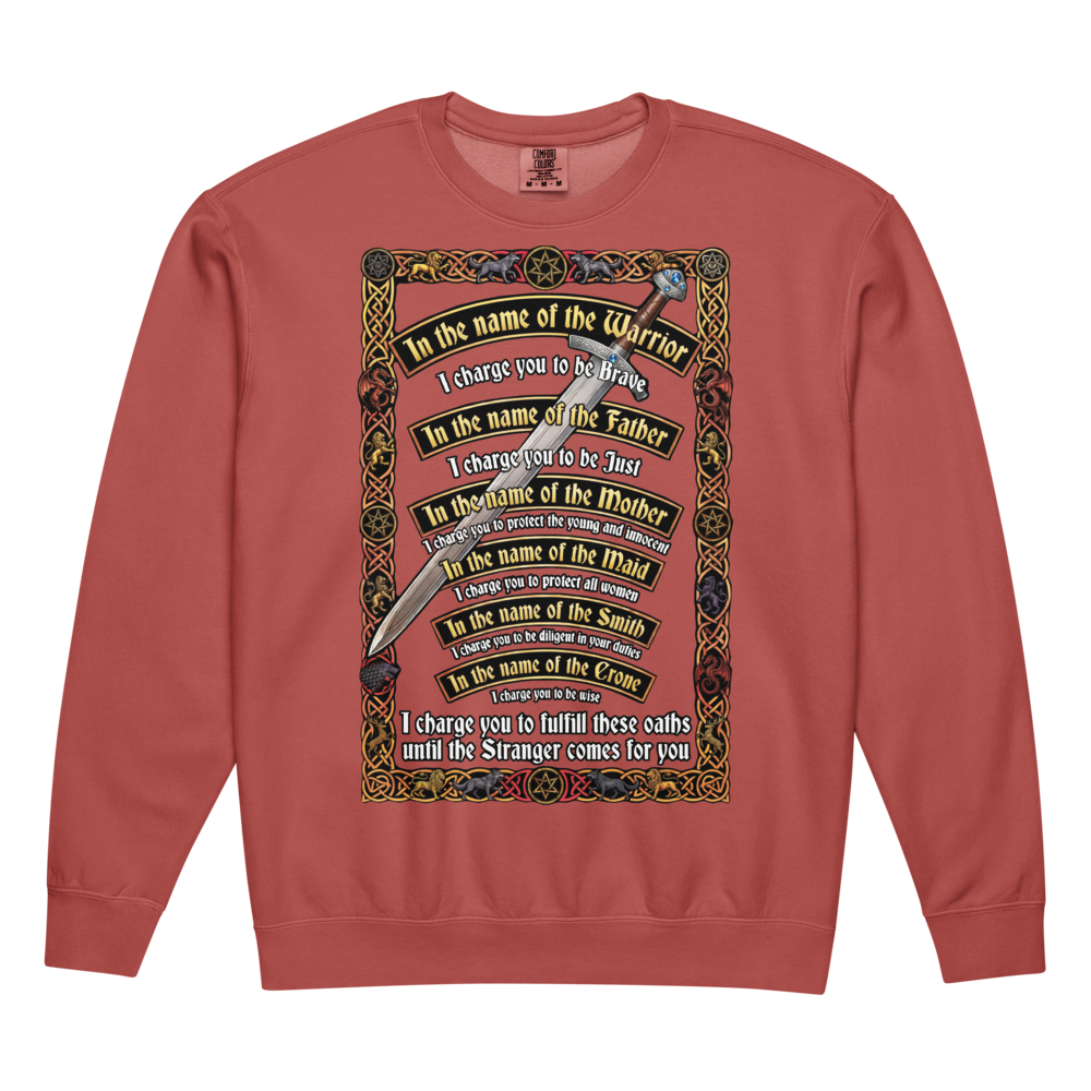A Knight's Charge Fleece Sweatshirt