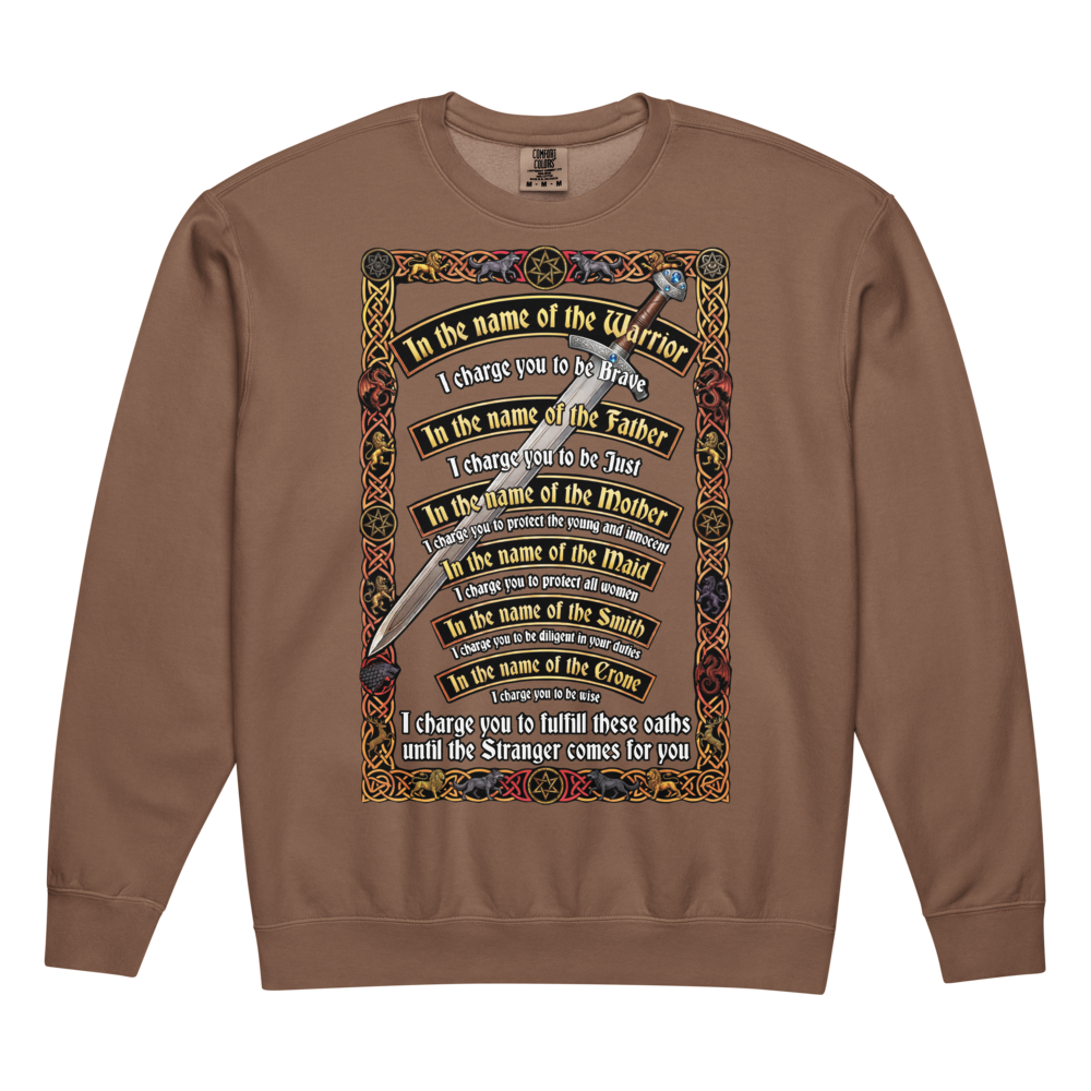 A Knight's Charge Fleece Sweatshirt