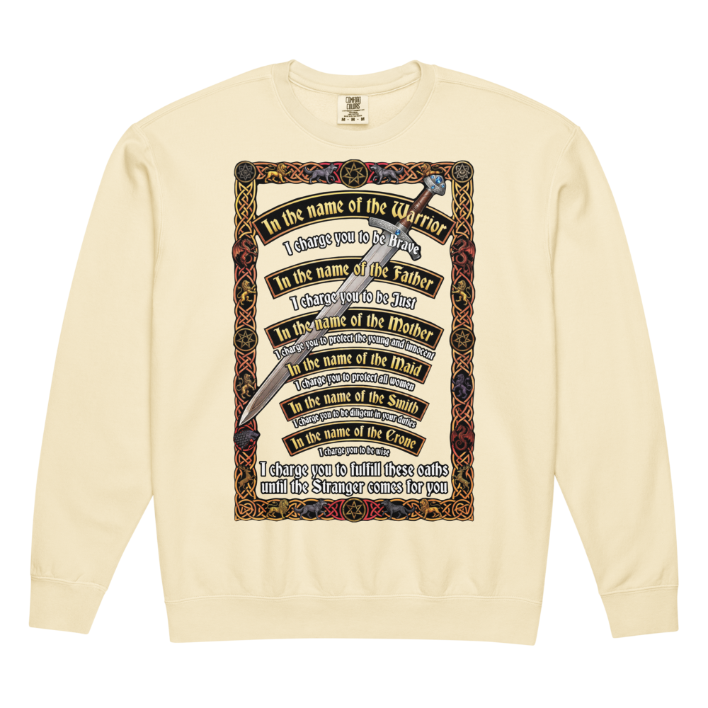 A Knight's Charge Fleece Sweatshirt