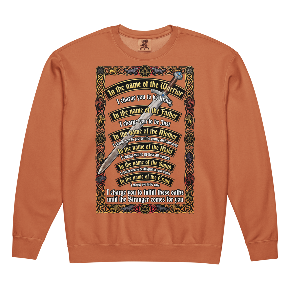 A Knight's Charge Fleece Sweatshirt
