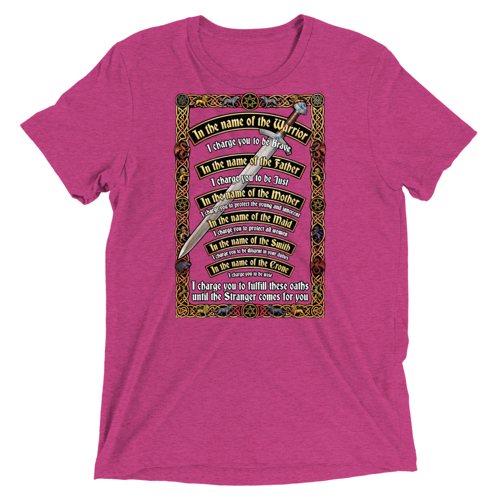 A Knight's Charge Triblend Tee