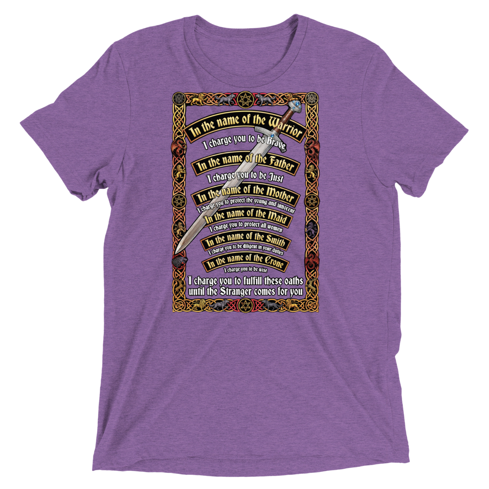 A Knight's Charge Triblend Tee