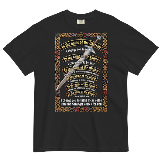 A Knight's Charge Heavyweight Tee