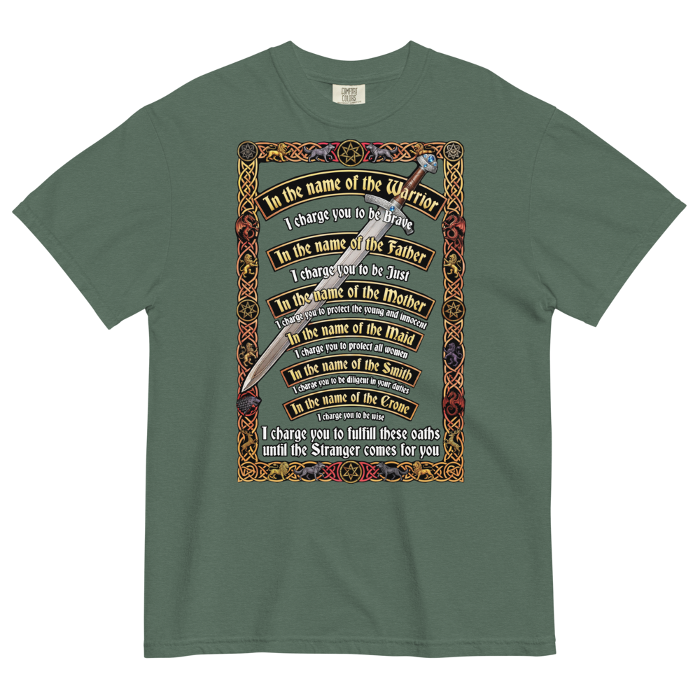 A Knight's Charge Heavyweight Tee