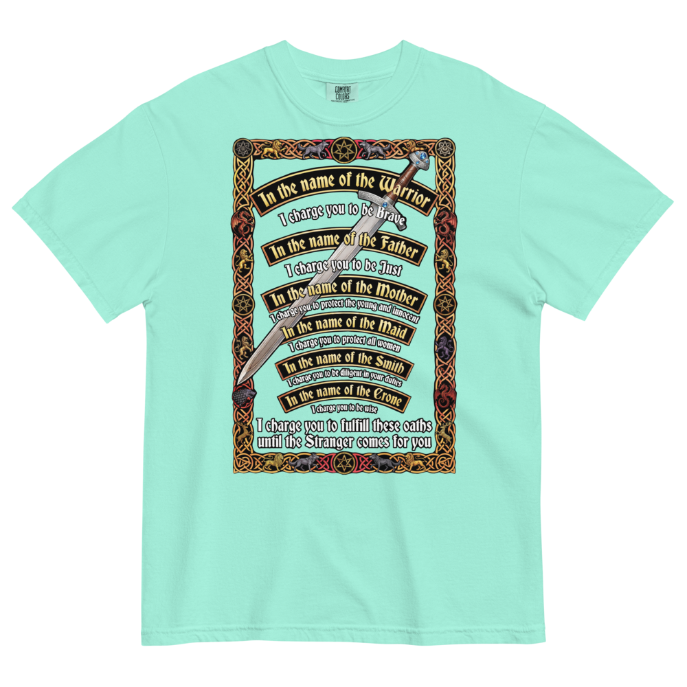 A Knight's Charge Heavyweight Tee