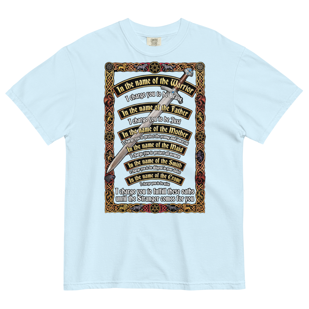 A Knight's Charge Heavyweight Tee