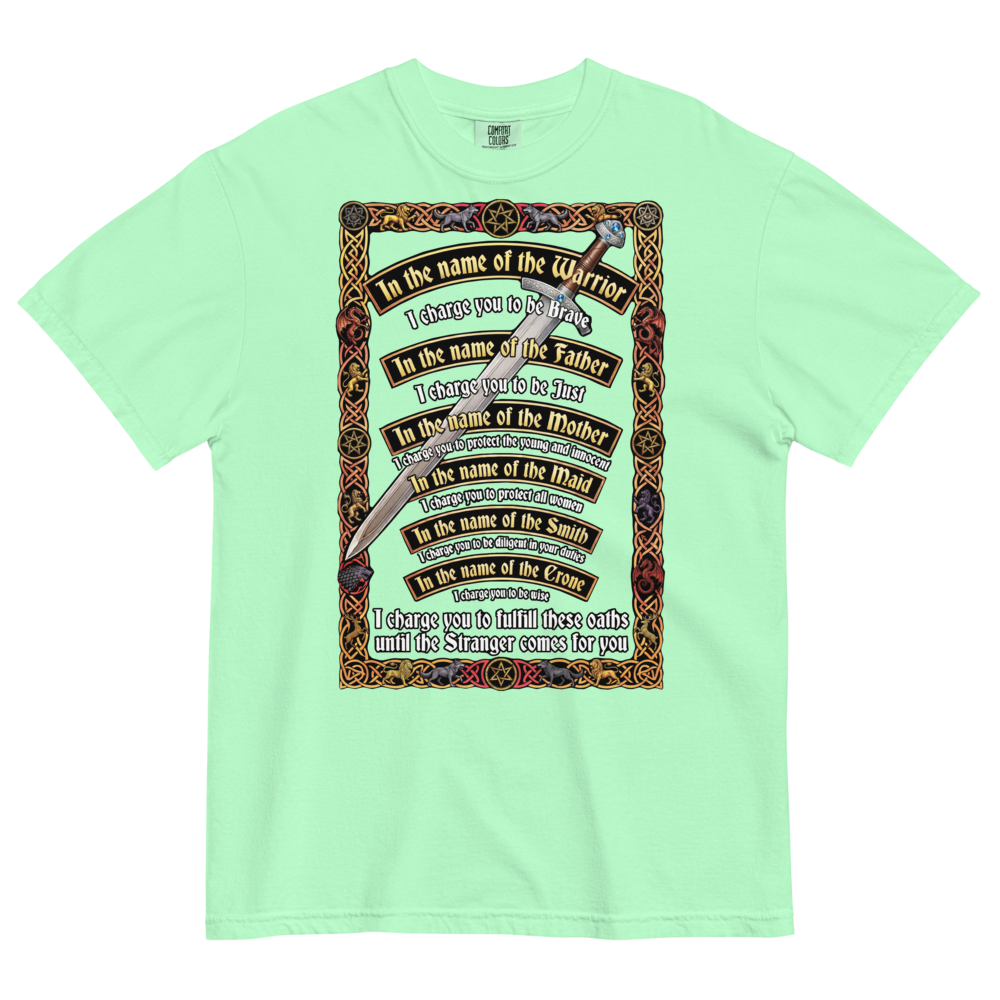 A Knight's Charge Heavyweight Tee