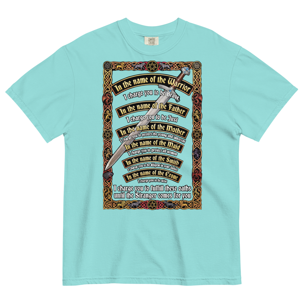 A Knight's Charge Heavyweight Tee