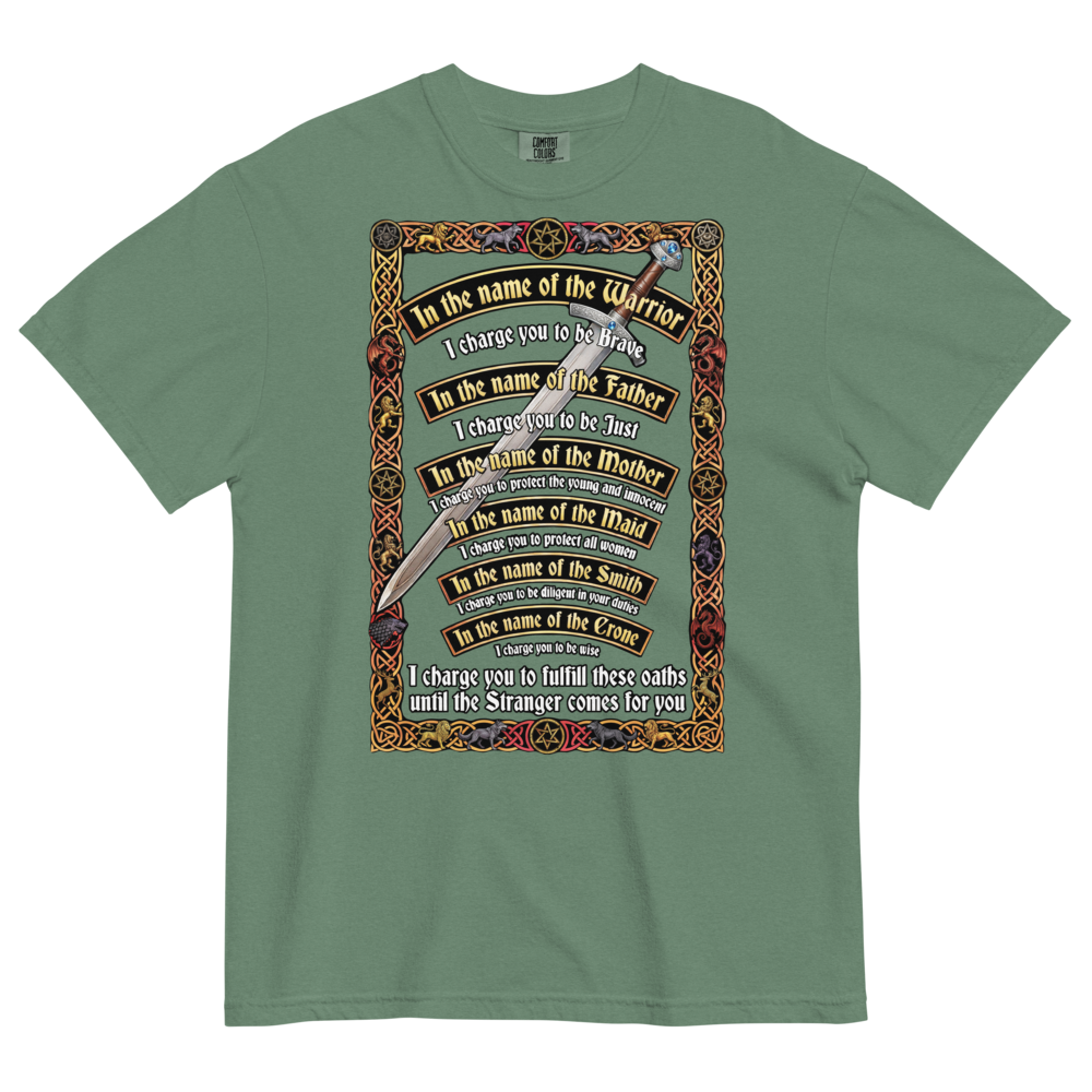 A Knight's Charge Heavyweight Tee