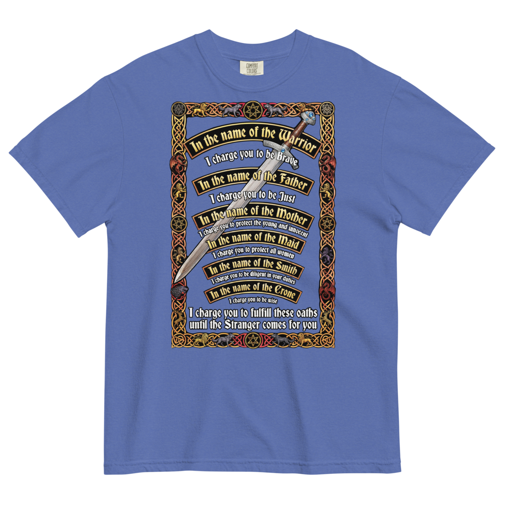 A Knight's Charge Heavyweight Tee