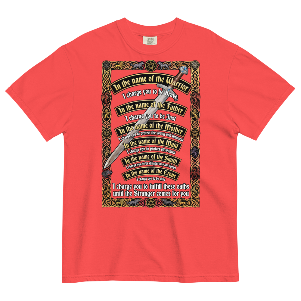 A Knight's Charge Heavyweight Tee