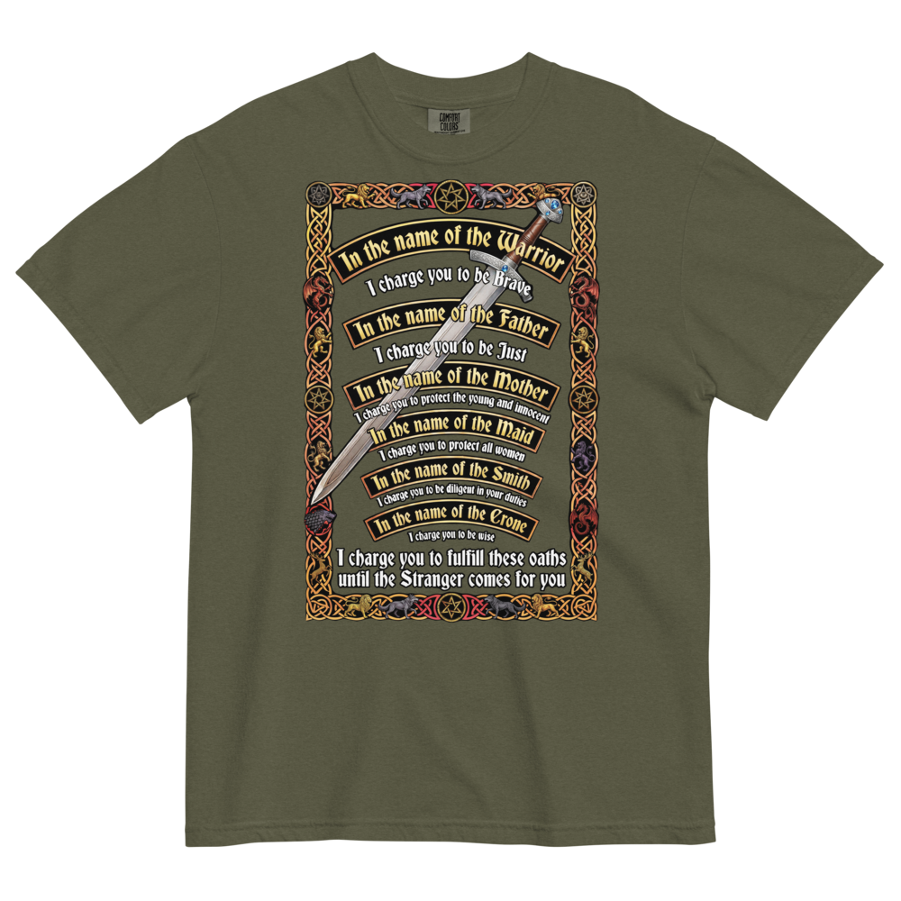 A Knight's Charge Heavyweight Tee