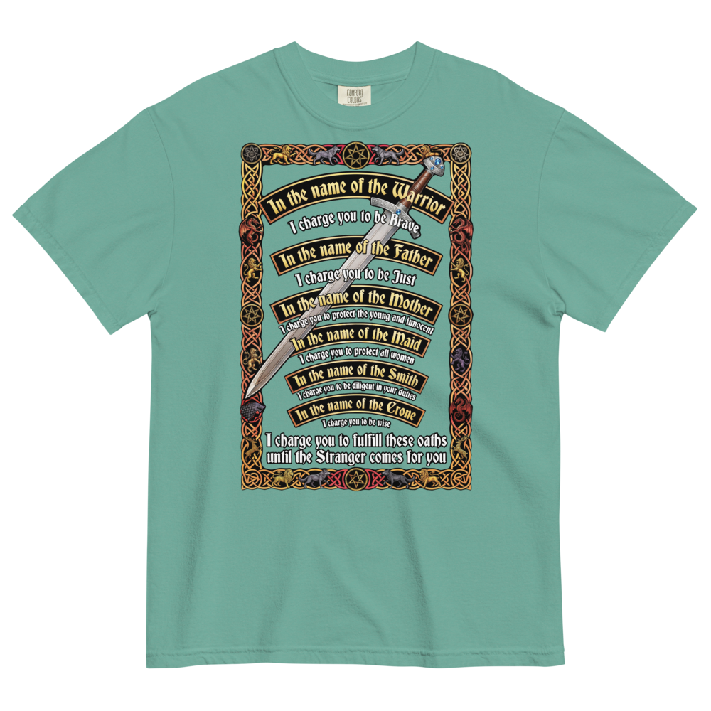 A Knight's Charge Heavyweight Tee