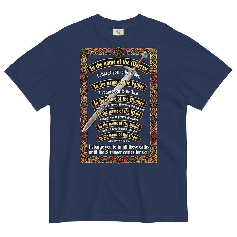 A Knight's Charge Heavyweight Tee