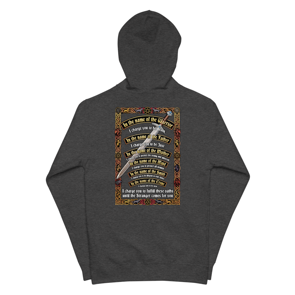 A Knight's Charge Zip Hoodie